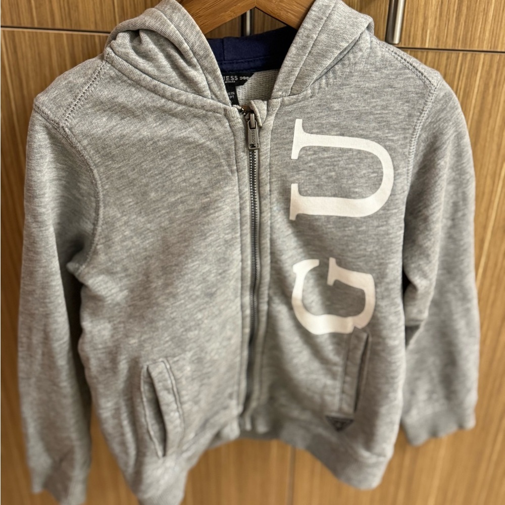 Guess zipped kids hoodie